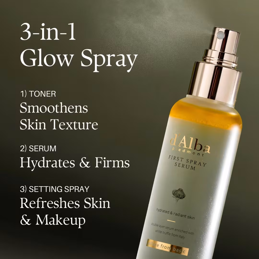 White Truffle First Spray Hydrating Glow Mist Serum