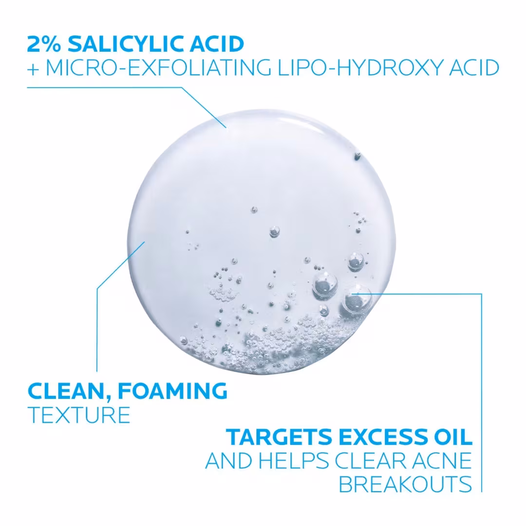 Effaclar Medicated Gel Cleanser for Acne Prone Skin