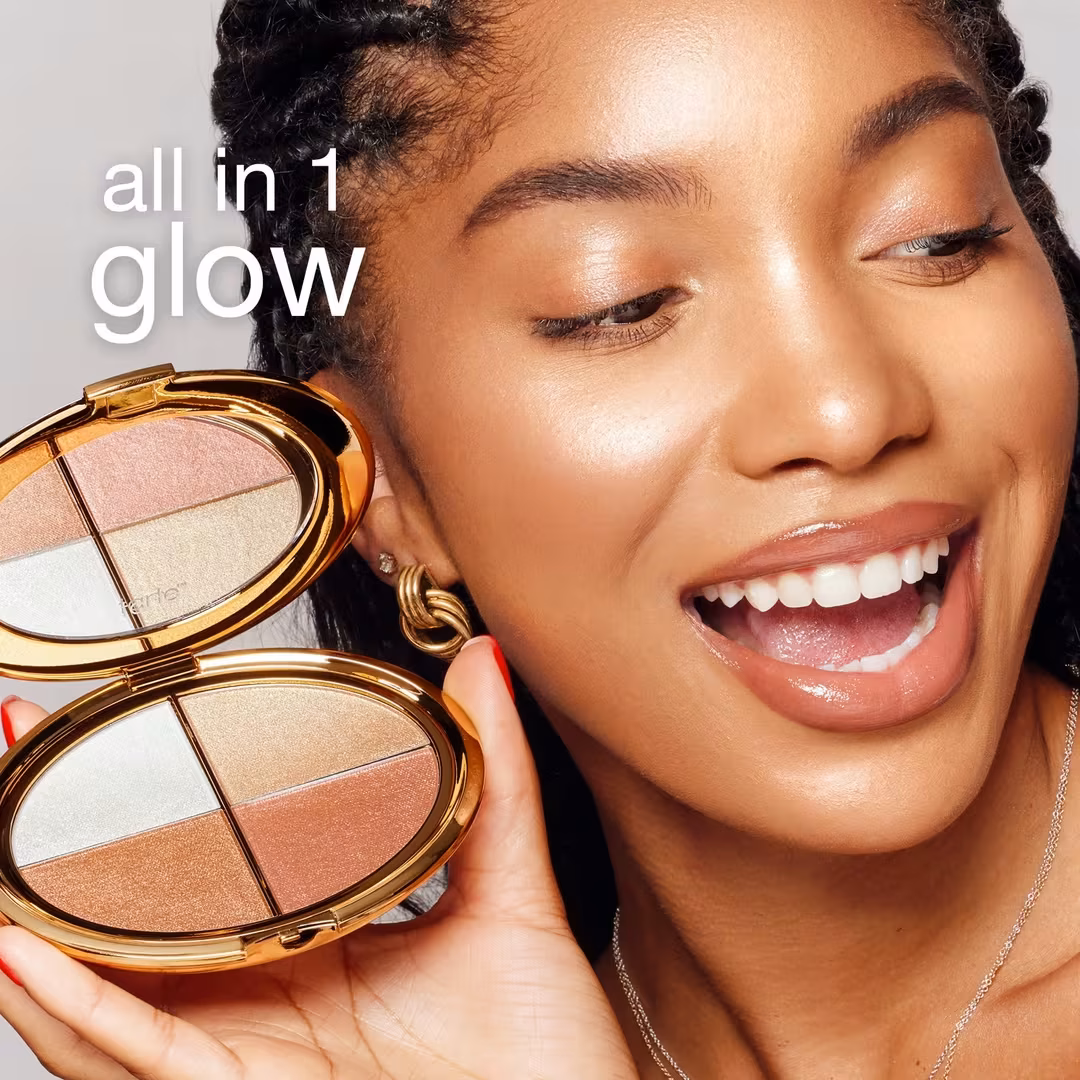 Glow Wardrobe Highlighting Eye & Cheek Palette