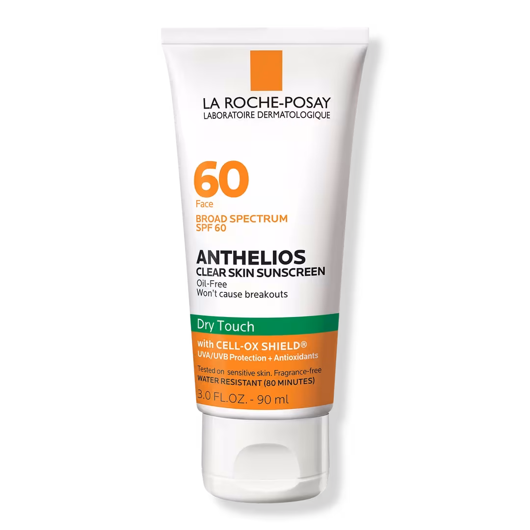 Anthelios Clear Skin Dry Touch Face Sunscreen SPF 60