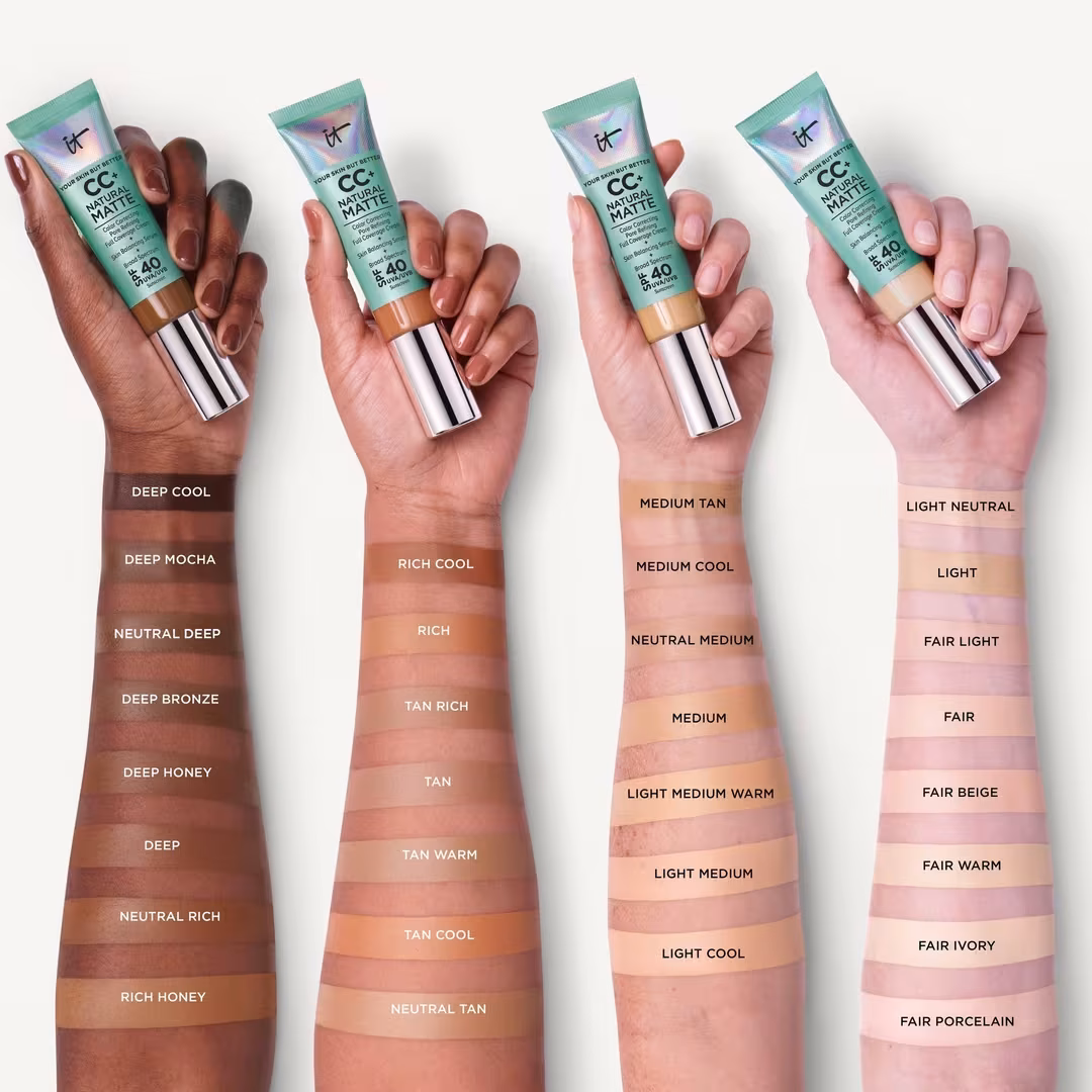 CC+ Cream Natural Matte Foundation with SPF 40