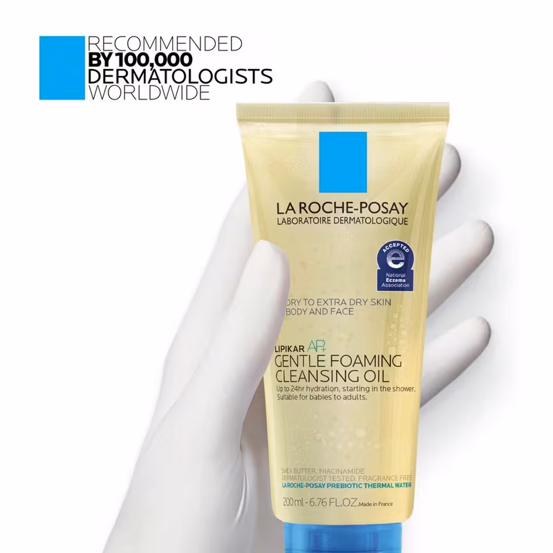Lipikar AP+ Gentle Foaming Cleansing Oil