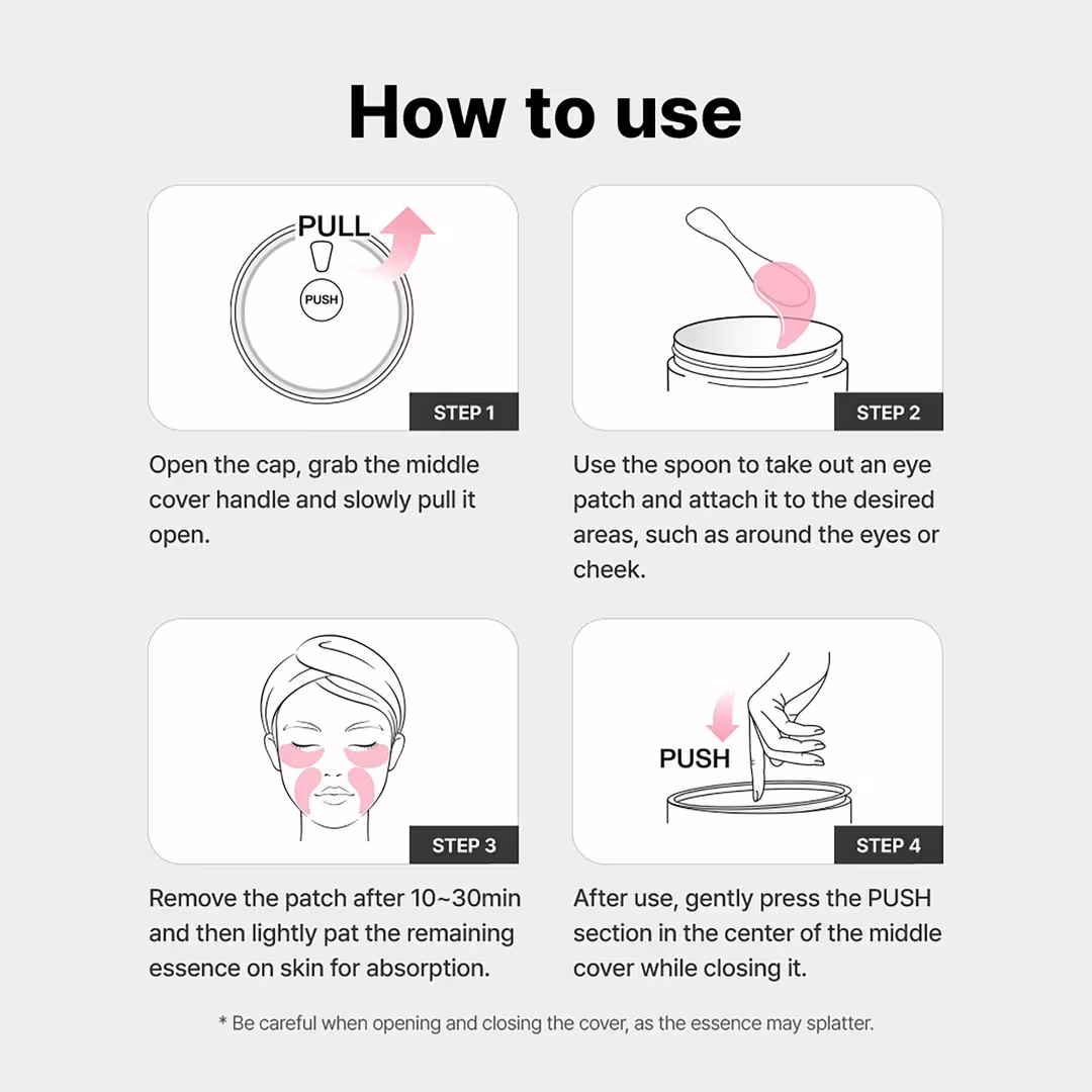 The Peptide Collagen Hydrogel Eye Patch