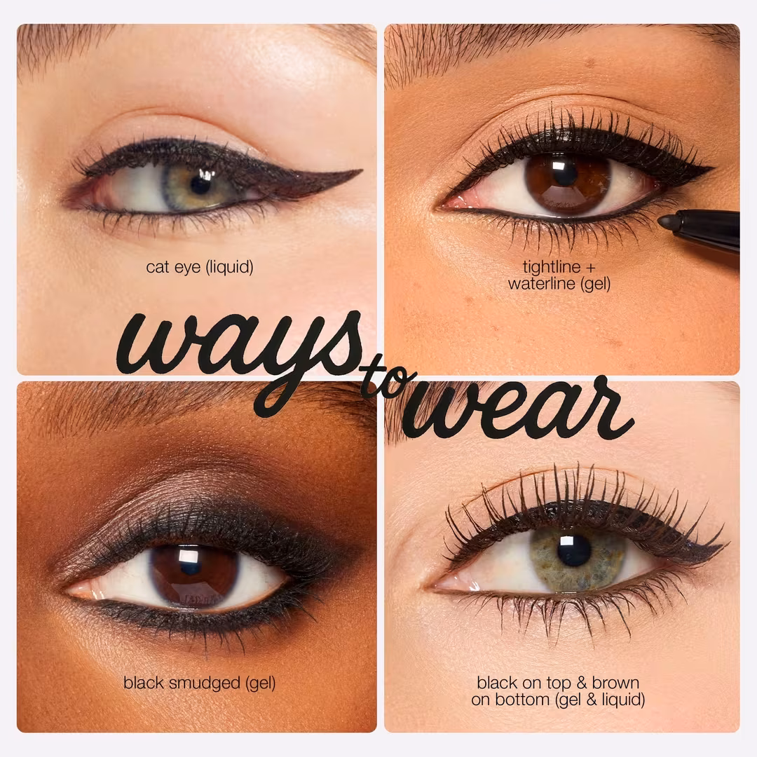 Double Take Liquid & Gel Vegan Eyeliner