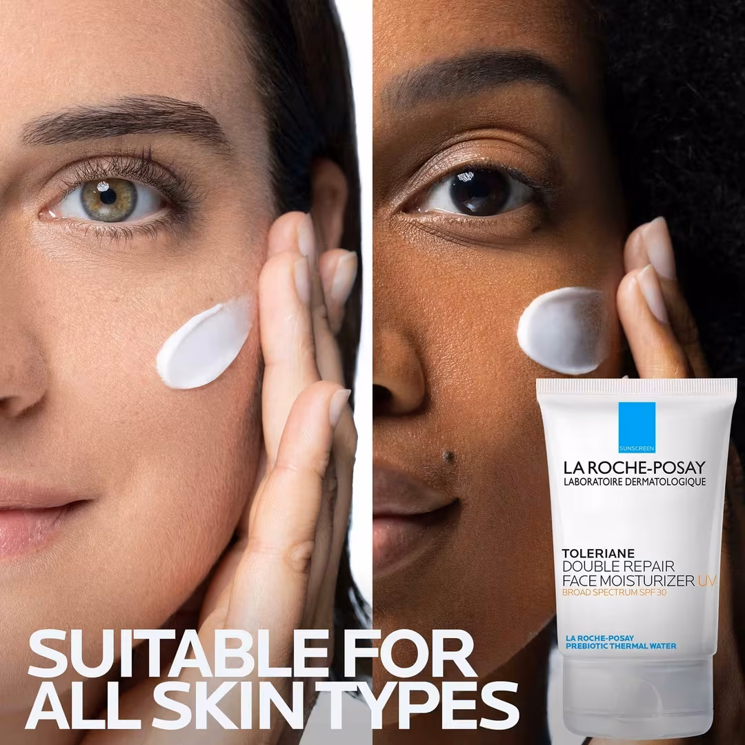 Travel Size Toleriane Double Repair Face Moisturizer UV SPF 30