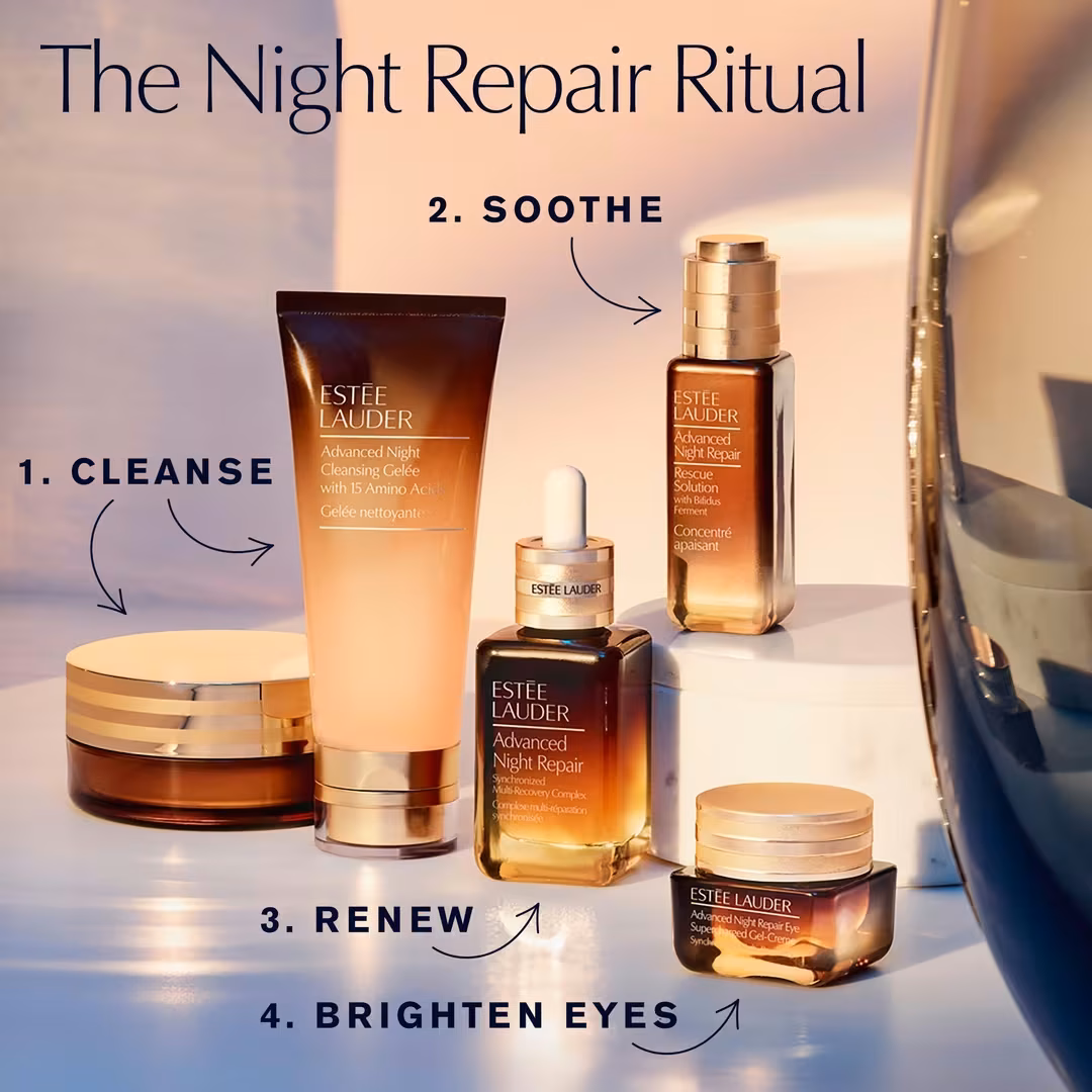 Advanced Night Repair Eye Gel-Cream for Dark Circles