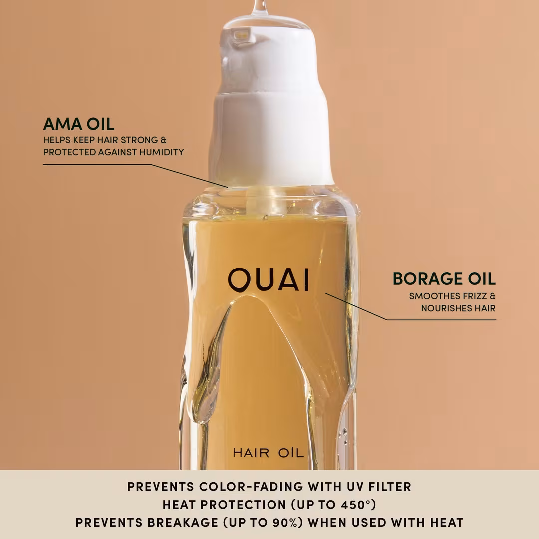 Lightweight Hair Oil for Frizz Control