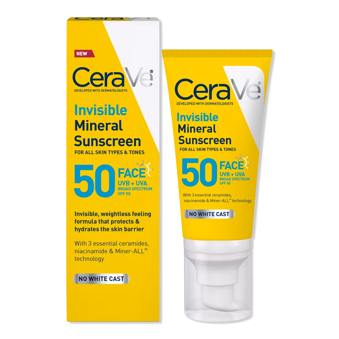 Invisible Mineral Sunscreen SPF 50 Face