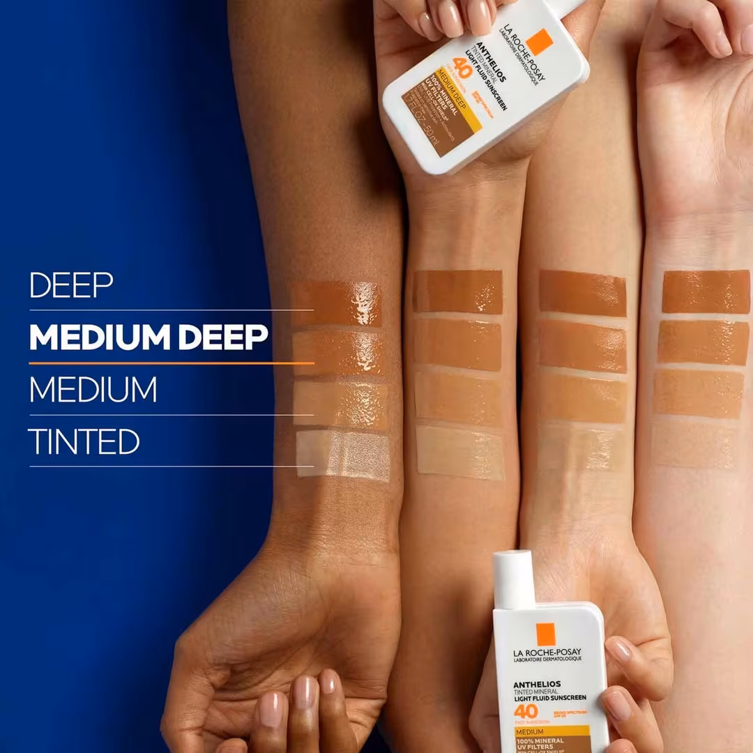 Anthelios Mineral Tinted Fluid Face Sunscreen SPF 40