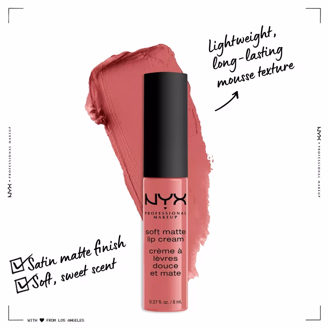 Soft Matte Lip Cream Lightweight Liquid Lipstick