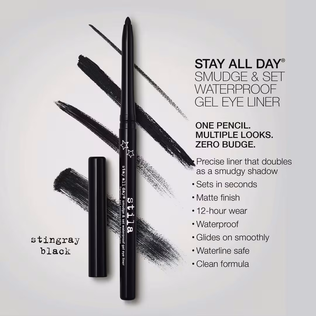Stay All Day Smudge & Set Waterproof Gel Eye Liner