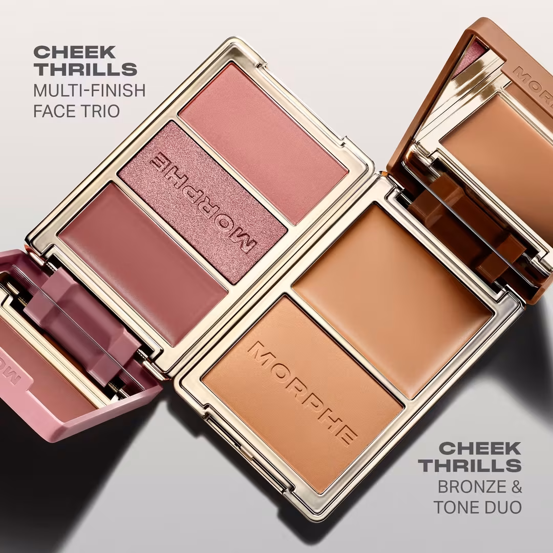 Cheek Thrills Multi-Finish Face Trio