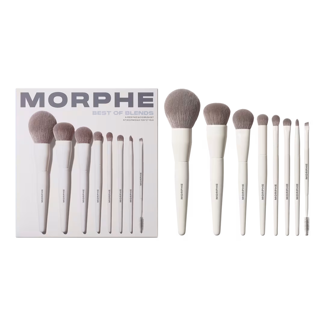 Best of Blends 8-Piece Face & Eye Brush Set