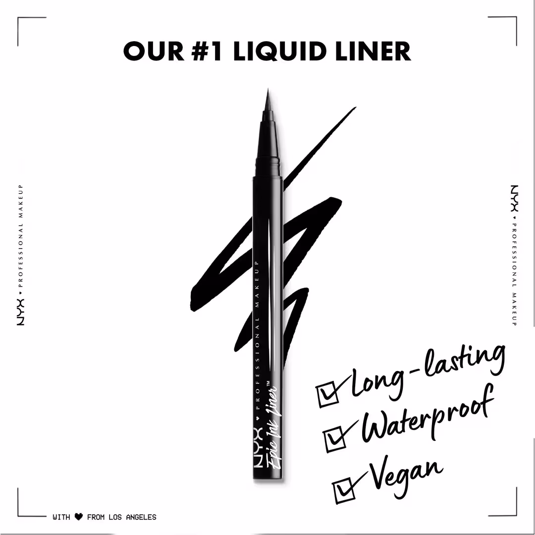 Epic Ink Waterproof Liquid Eyeliner